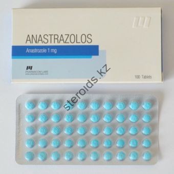 Anastrazolos (Анастрозол) PharmaCom Labs 100 таблеток (1таб 1 мг) - Астана